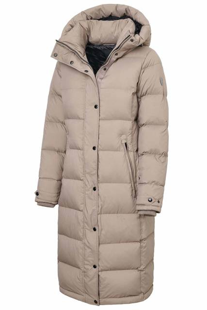 ROCKANDBLUE FALCON 110 cm - Dlhý dámsky pérový kabát