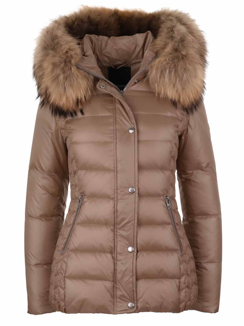 ROCKANDBLUE ALMA 70 cm – péřová bunda s veľmi úzkym strihom