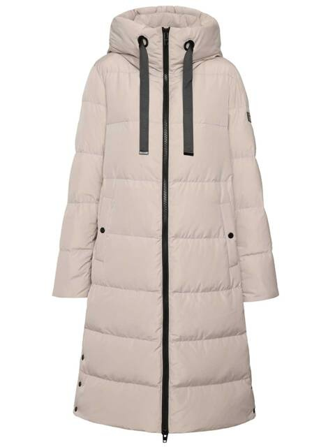 ROCKANDBLUE CAMILA 105 cm - Dlhý páperový kabát vo voľnom strihu