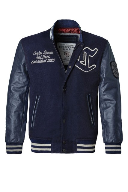 CORDON TEAM JACKET DARK NAVY - legendárna pánska študentská bunda